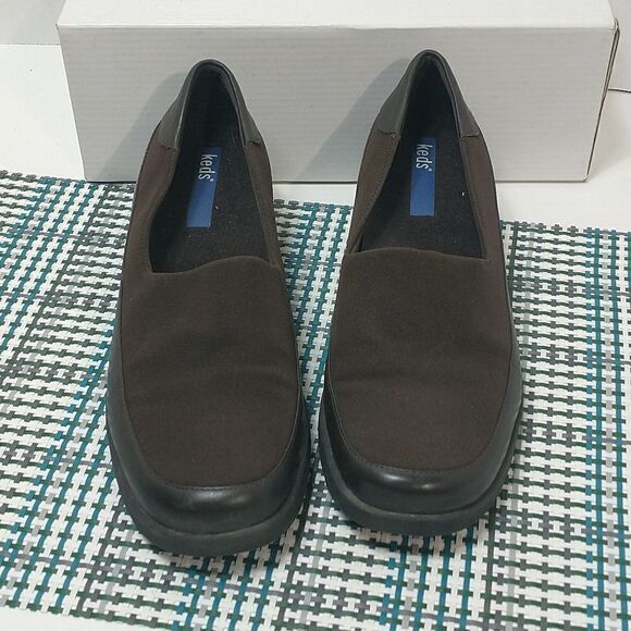 Keds Woman's Brown Slip On Loafer US 6.5 - Picture 4 of 9